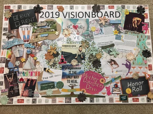 vision board  Make It from Your Heart