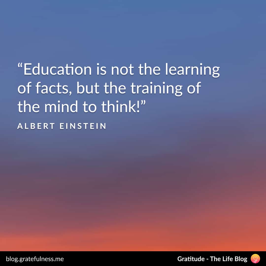 Growth mindset quote by Albert Einstein