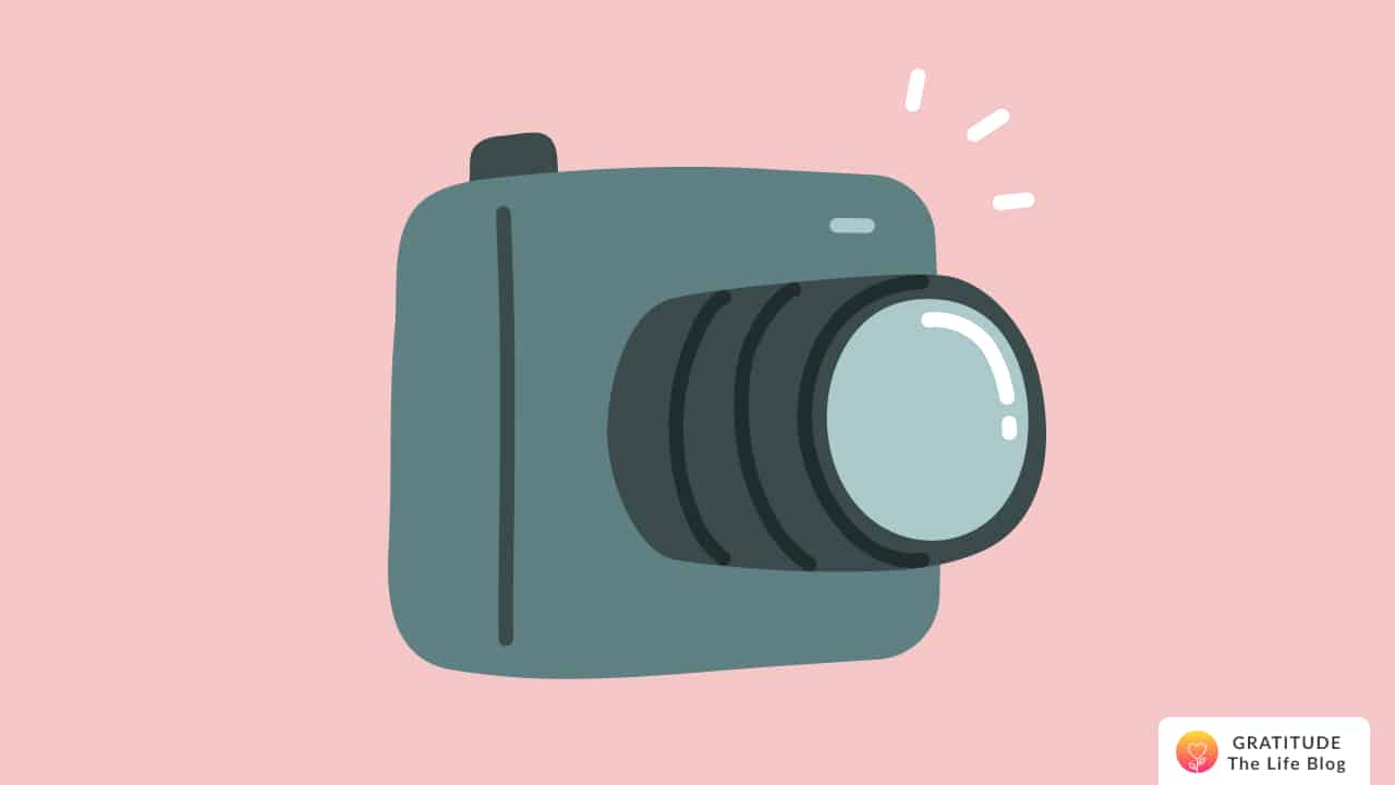 Illustration of a digital camera