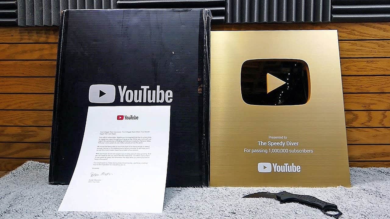 Photo showing YouTube Gold Play