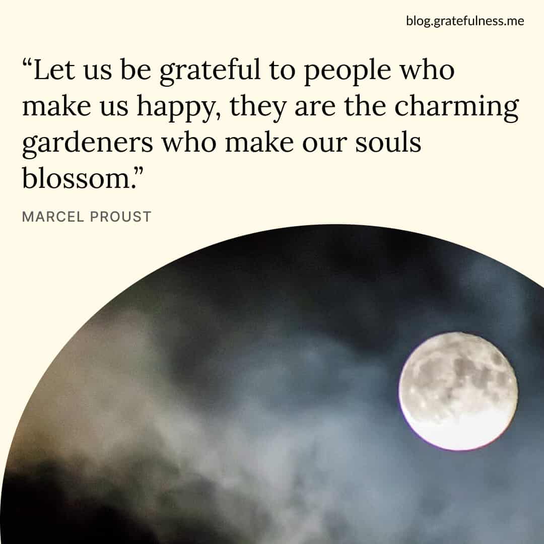 Image with good night quote by Marcel Proust