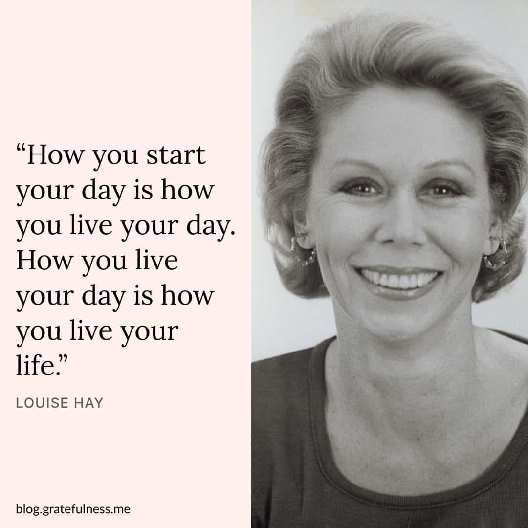 Image with Louise Hay quote