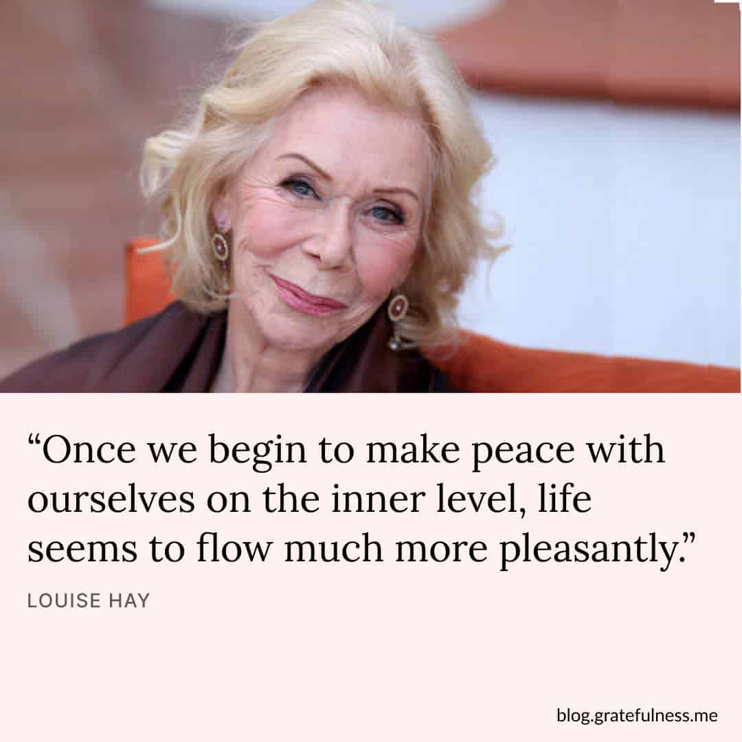 Image with Louise Hay quote