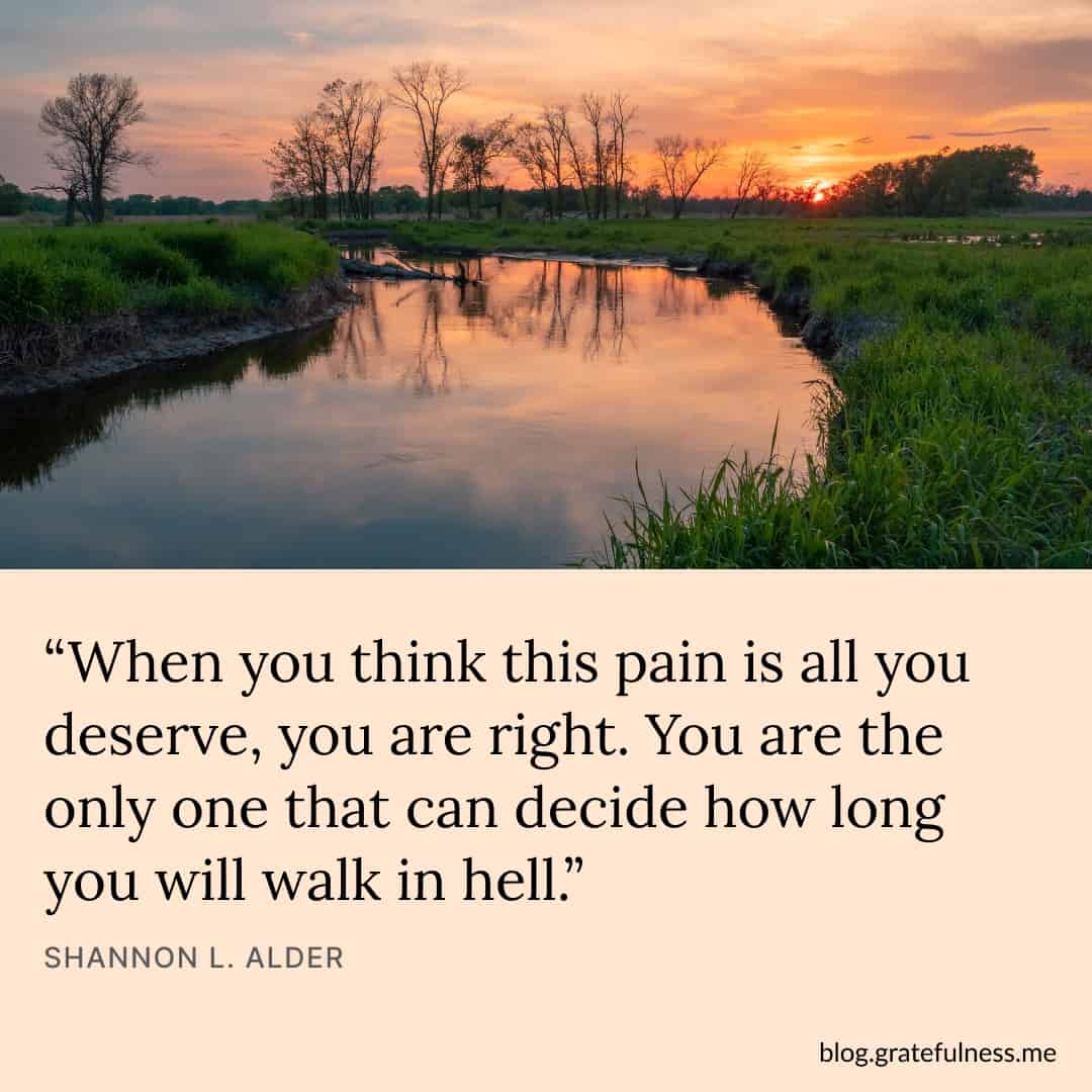 Image with moving on and letting go quote by Shannon L. Alder