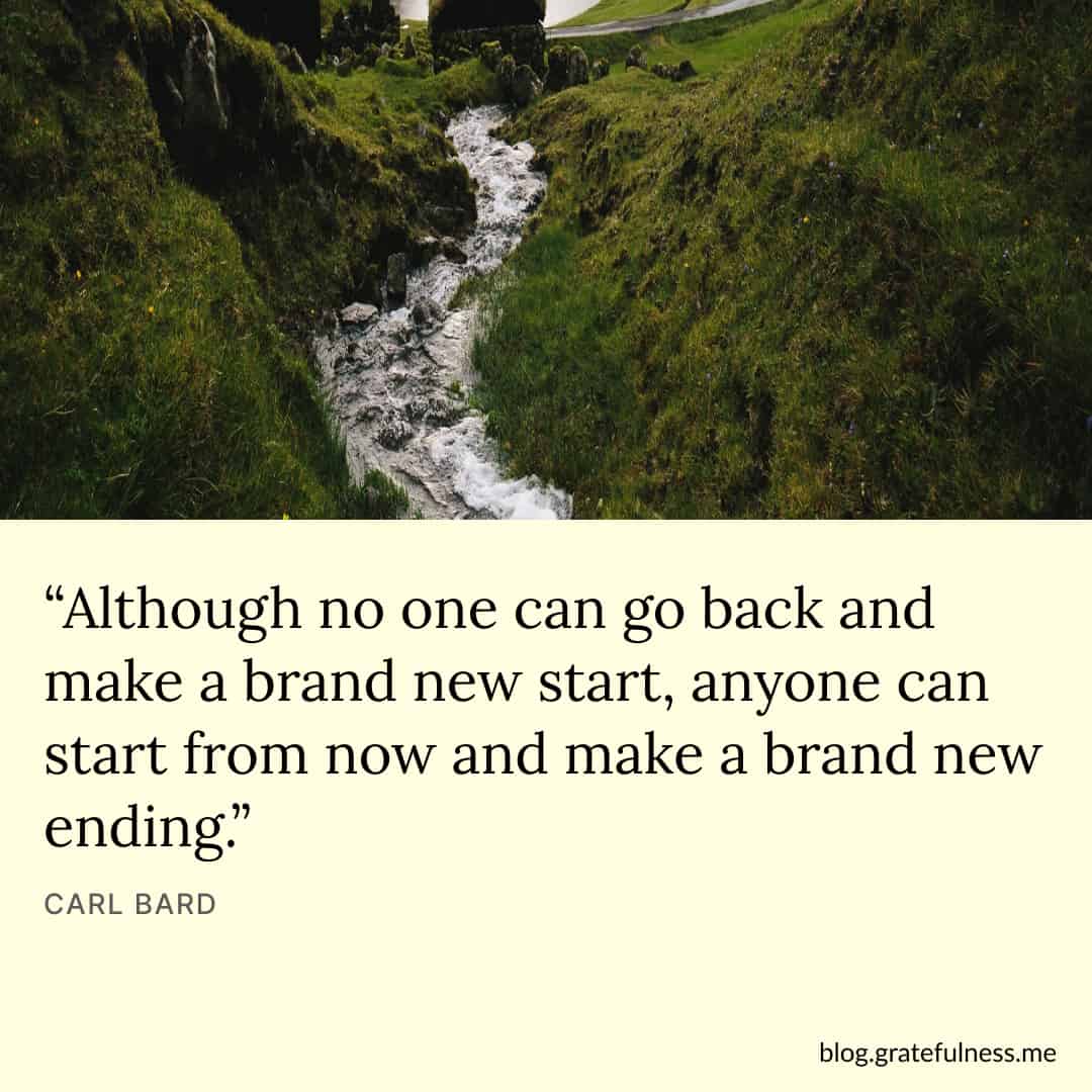 Make a Fresh Start: 12 Days of New Beginnings