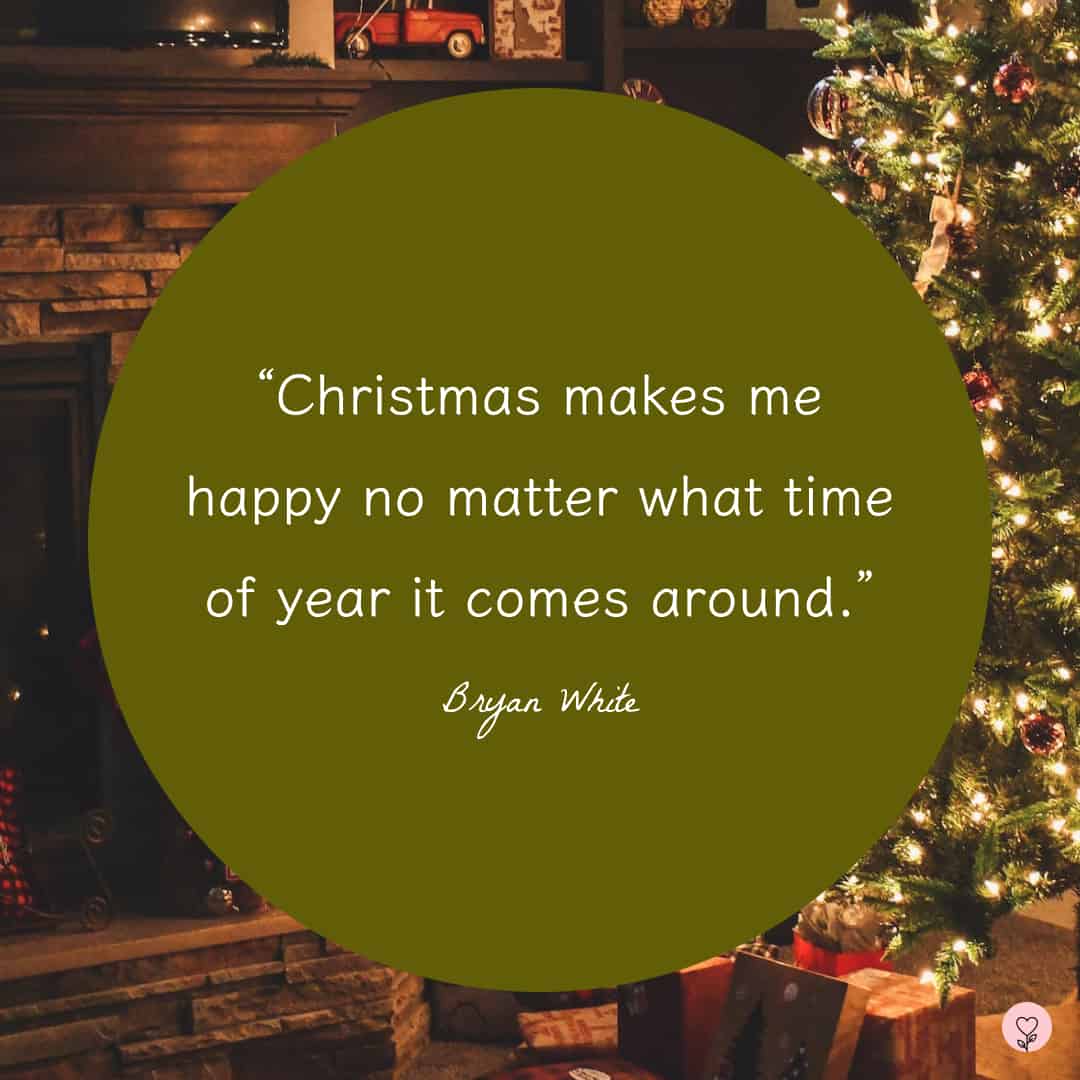 Image with Christmas quote by Bryan White