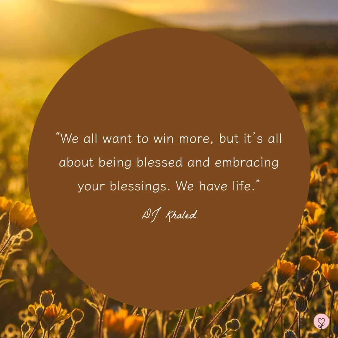 quotes about feeling blessed and thankful