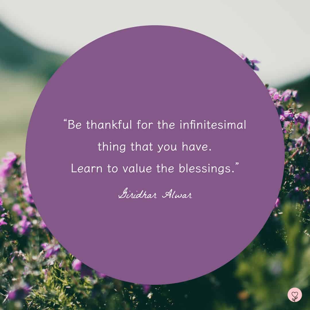 50 Blessing Quotes to Appreciate The Little Good Things