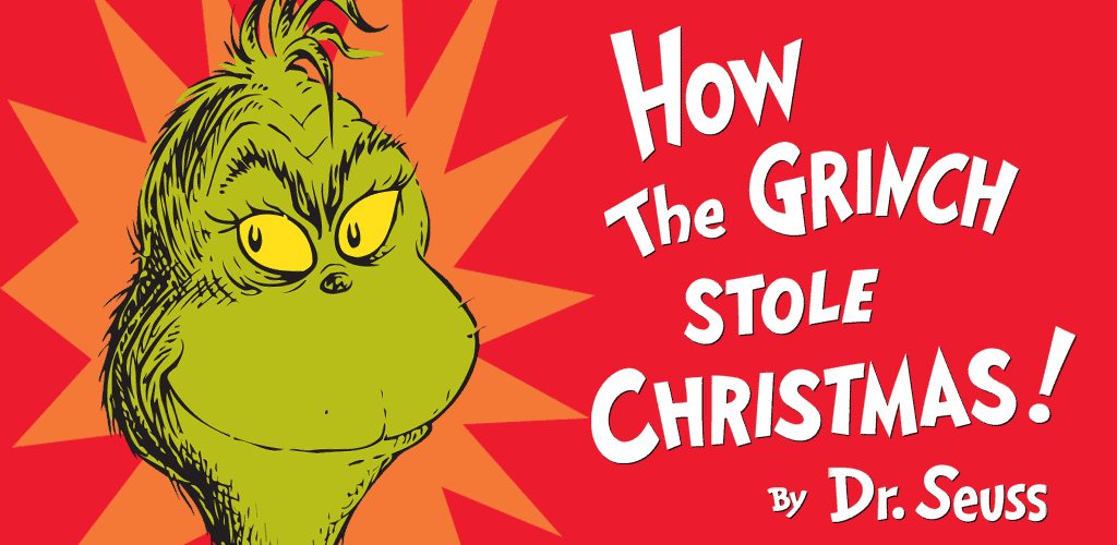 Photo of the Grinch from 'The Grinch Stole Christmas!' by Dr. Seuss