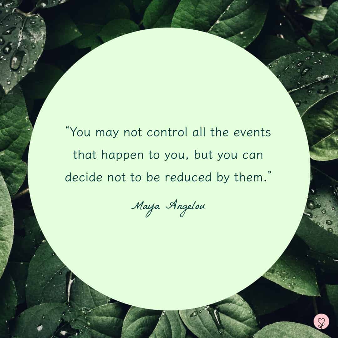 Image with a Tuesday quote by Maya Angelou
