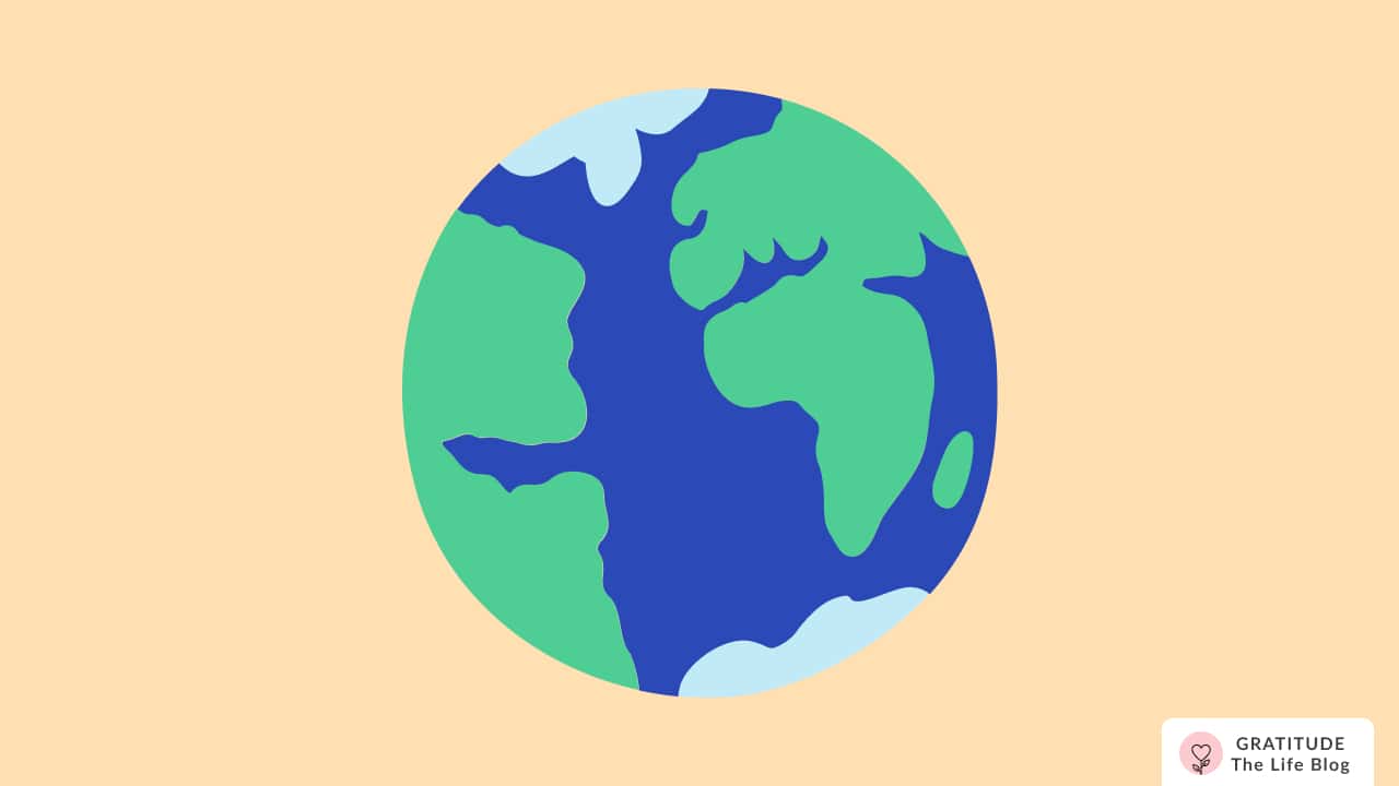 Illustration of the Earth