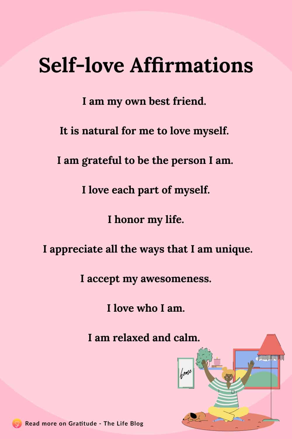 100 Self Love Affirmations For Higher Self Esteem